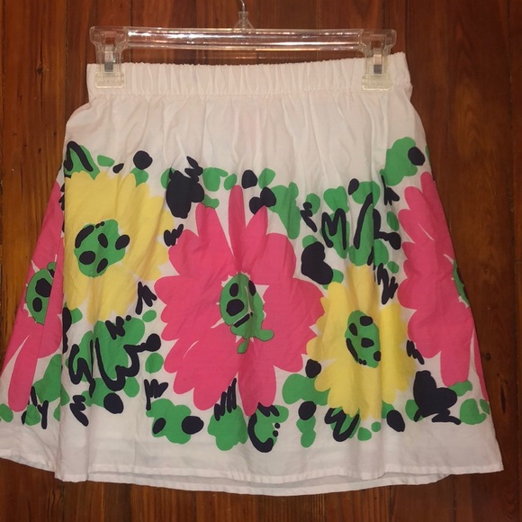 Lilly Pulitzer | Flowery Skirt - Picture 3 of 4